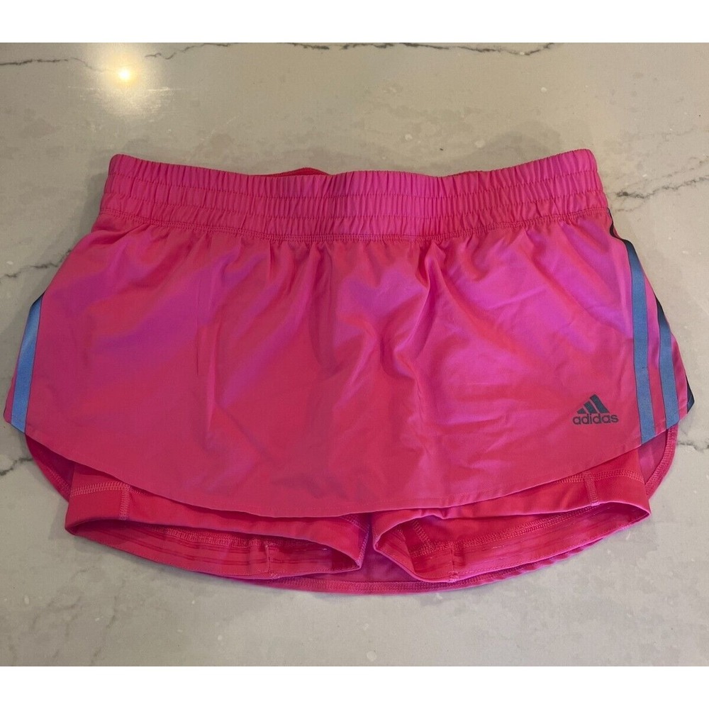 Adidas Run Icons 3-Stripes‎ Running Skort Pink Medium